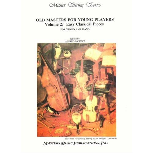 Old Masters for Young Players: Easy Classical Pieces Volume 2 Violin and Piano - by Alfred Moffatt