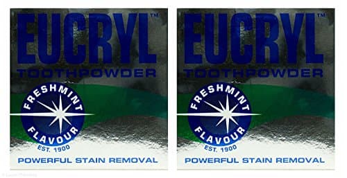 Eucryl toothpowder freshmint - pack of 2
