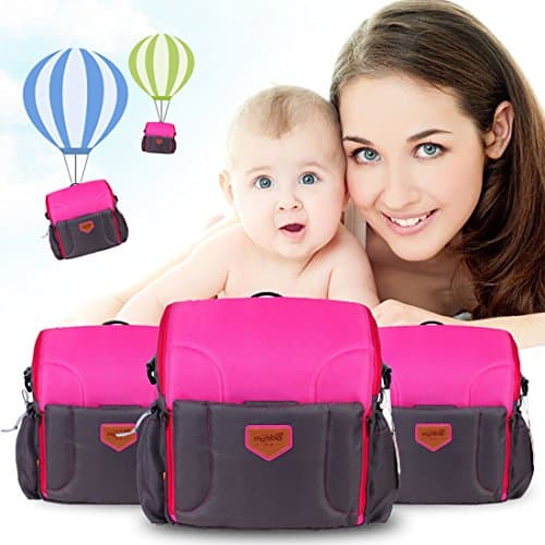 Diaper Bag Backpack - Multi-Function Maternity Nappy Bags for Travel portable foldable travel booster baby seat dining chair