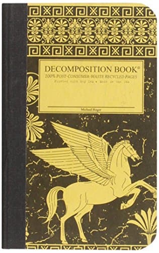 Pegasus Pocket-size Decomposition Book: College-ruled Composition Notebook With 100% Post-consumer-waste Recycled Pages Stationery