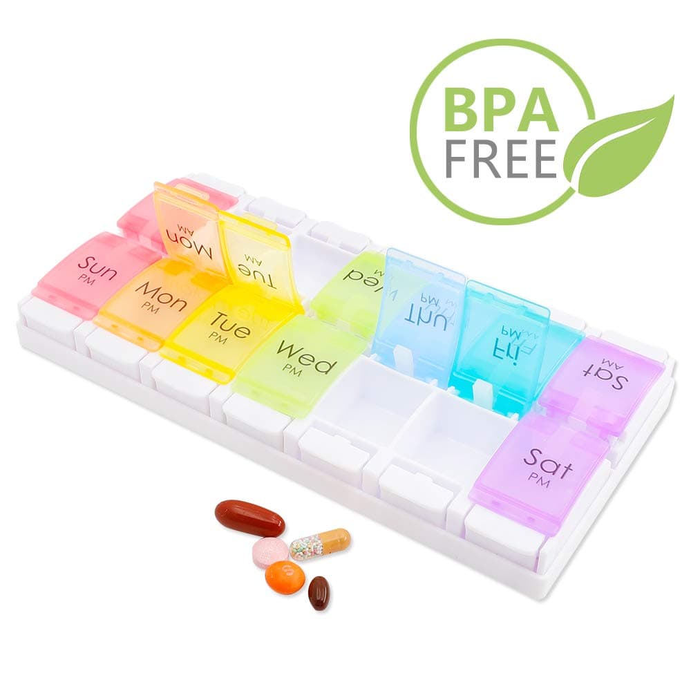KIPEPO 7 Day Pill Organizer