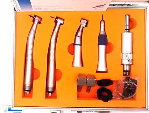 Premium High Low Speed Hand Tool Kit Wrench Type Style, Noise-Free, 4 Holes with Box