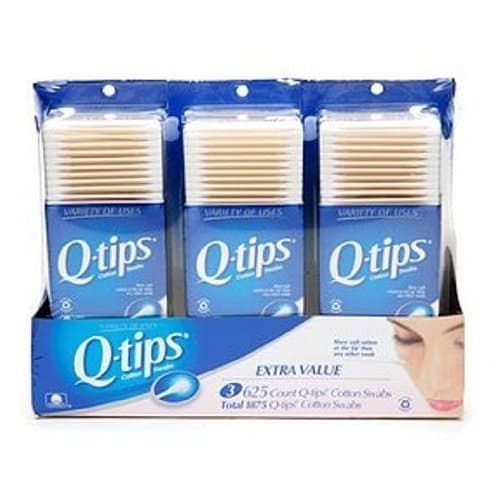 Qtips Cotton Swab, 1875 Count (2 Units)