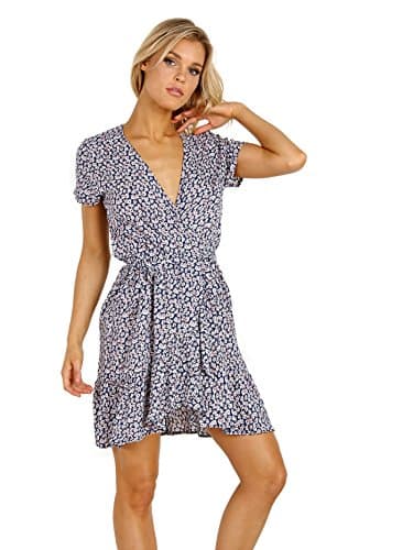 Auguste The Label Daisy Love Wrap Mini Navy