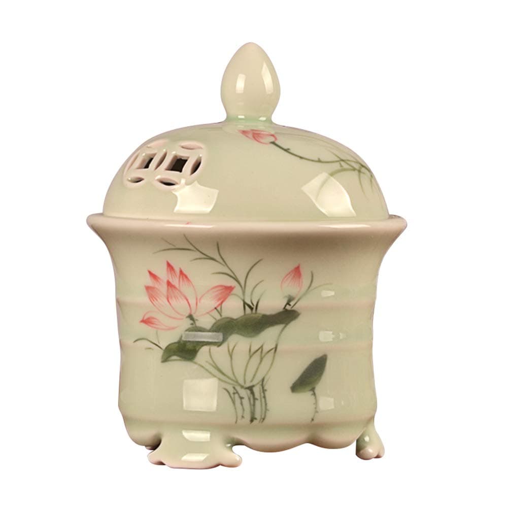 GYDXY Incense Burner Aroma Diffuser Ceramic Electric Timing Temperature Control,essential Oil Agarwood Home Spa Yoga Decor Accessory