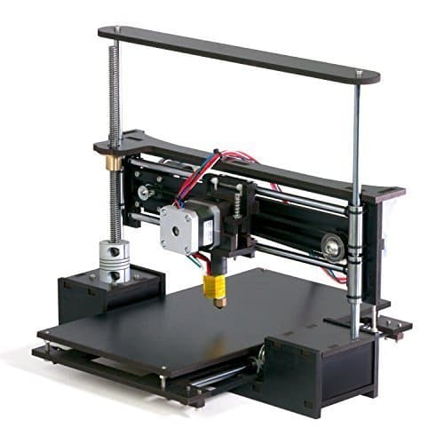 TwoUp v3 3D Printer Kit with Heated Bed 7" x 7" x 5" Build Dimensions 50 Micron 1.75mm PLA ABS Nylon Filament