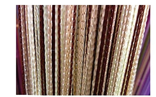 AMSS Decorative Door String Curtain Wall Panel Fringe Window Room Divider Blind Divider Multi-colors Tassel Screen Home 100cm200cm 2pcs