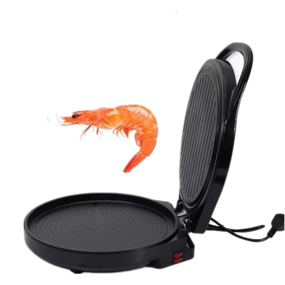 ANGELA 13.4" Fully Automatic Electric Baking Pan, Non-Stick Electric Machine, Double-Sided Heating, for Making Indian Style Chapati, Tortilla, for Kitchen