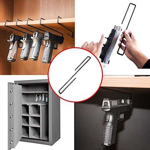 GERO Versatile Tactical Gun Racks, 10-Inch, 5-Count