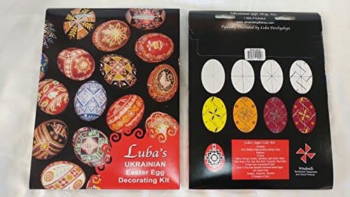 Luba's Ukrainian Easter Egg Decorating Kit - Super Color Kit Paperback – January 1, 2007