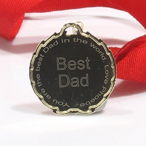 Best Dad Personalised Medal