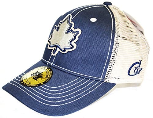 True Canada 150 Maple Leaf Baseball Cap Adjustable Hat Navy