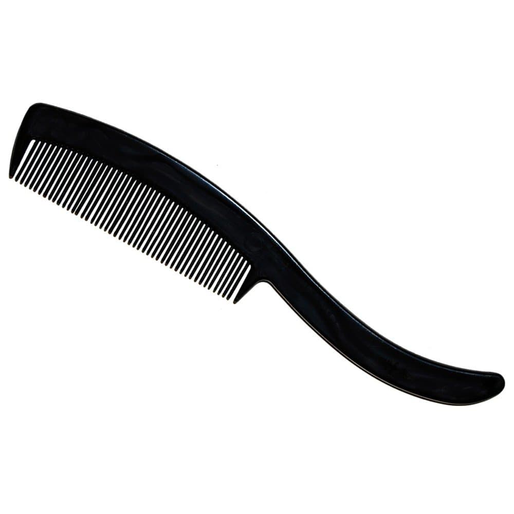 Rex Mustache Grooming Comb with Curved Handle (3 Pack)