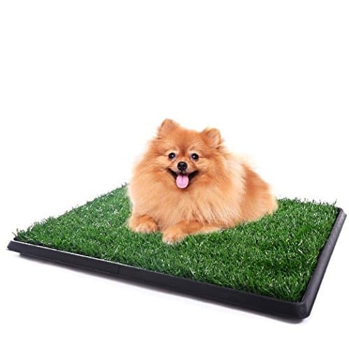 Pet Potty Trainer Grass Mat Dog Puppy Training Pee Patch Pad Indoor Outdoor Restroom 25''(L) x 20''(W)