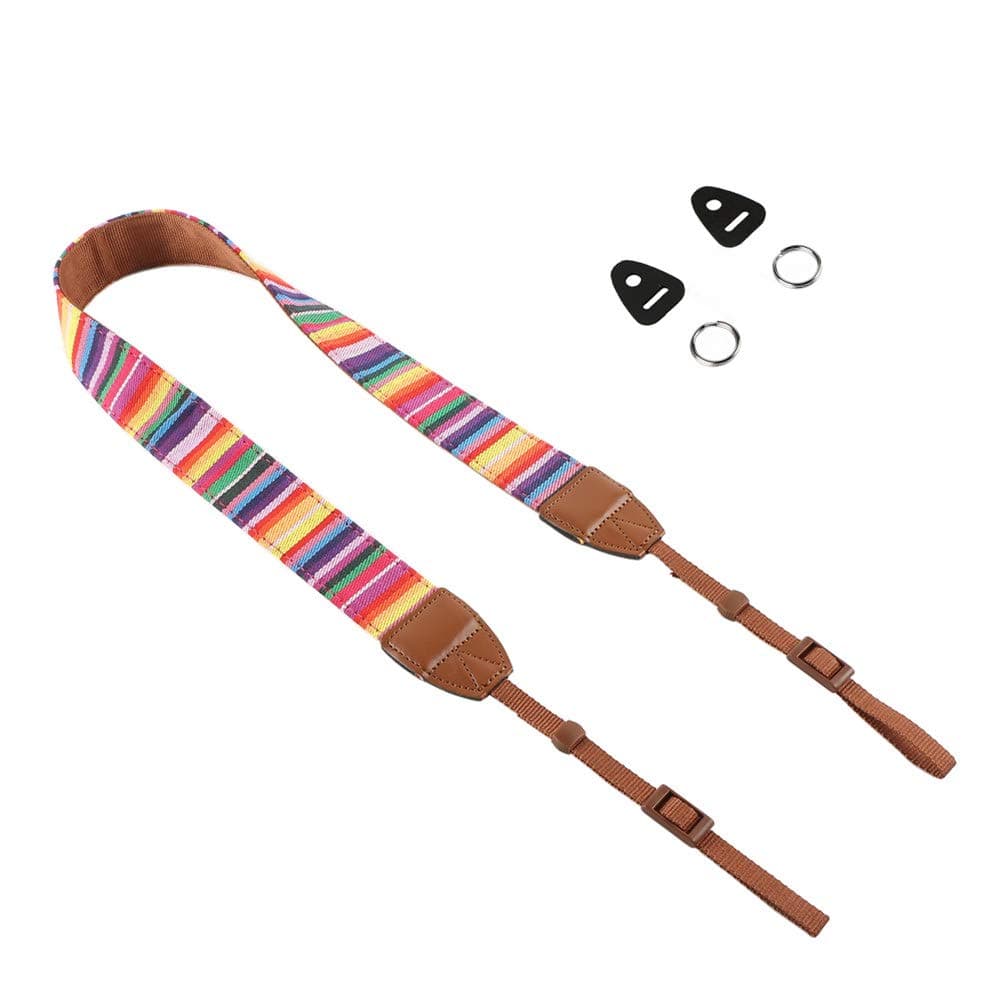 Camera Neck Shoulder Strap Universal Anti-Slip Camera Strap Belt for Canon Nikon Sony Fujifilm Olympus Panasonic Pentax Samsung Mirrorless and All DSLR Cameras