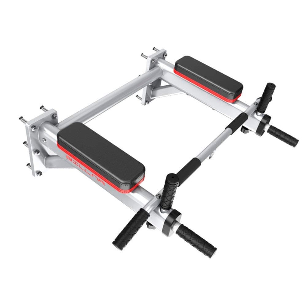 Xhtoe Dip Stands Home Pull-ups Indoor Wall Horizontal Bar Wall Parallel Bars Sandbags Shelf Sports Fitness Equipment Black Gray Home Gym Fitness Equipment (Color : Gray)