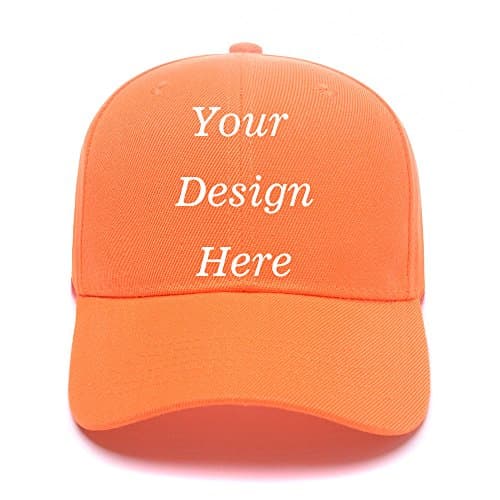 Unisex Cotton Baseball Cap - Custom Personalized Adjustable Hat Hats