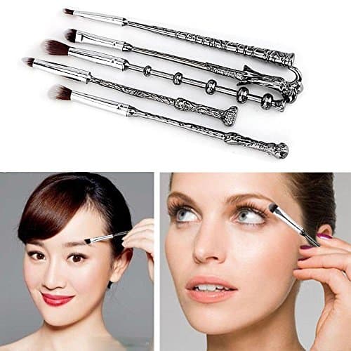 5pcs Magic Wand Makeup Brush Set Eye Eyeshadow Blending Brushes Cosmetic Makeup Tool Kit