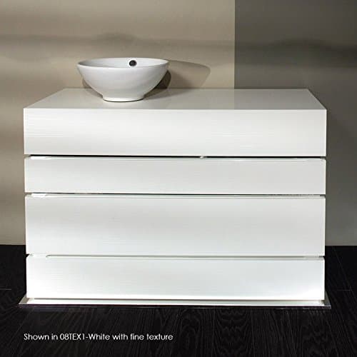 Stone countertop for vanity DE100. Cut-outs provided upon request, 45 1/4"W, 19"D, 3/4"H.