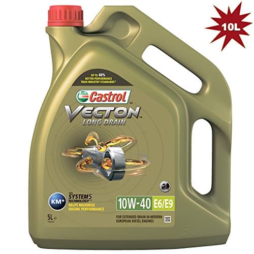 Castrol Vecton Long Drain 10W-40 E6/E9 Trucks and Buses Engine Oil - 10 Litre