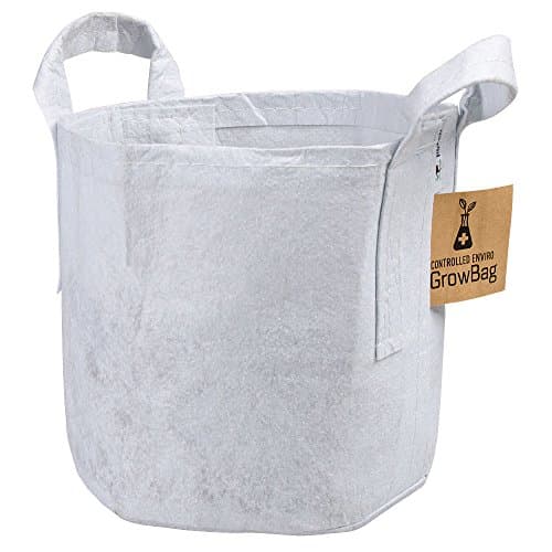 Enviro Controlled Indoor Grow Bag, White, 10 per Bundle (5 Gallon)
