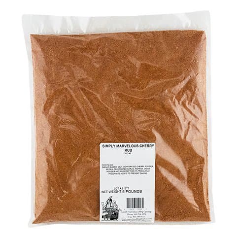 Simply Marvelous BBQ Cherry BBQ Rub - 5lb Bag