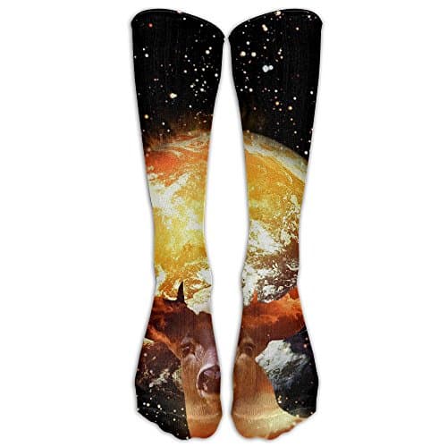 Galaxy Deer Compression Socks Tube Socks Athletic Socks Performance Socks Knee Socks Crew Socks Basketball Socks Volleyball Socks