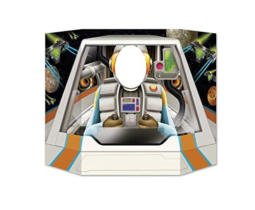 Double Sided Astronaut Space Pilot Photo Prop