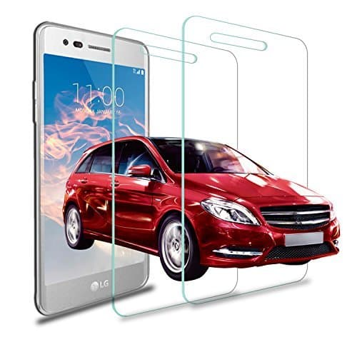 2-Pack LG Aristo Glass Screen Protector, YepTech 0.22mm Slim 9H Hardness Bubble Free, Anti-Fingerprint, Oil Stain, Scratch Coating for LG Aristo K8 2017 MS210 LV3