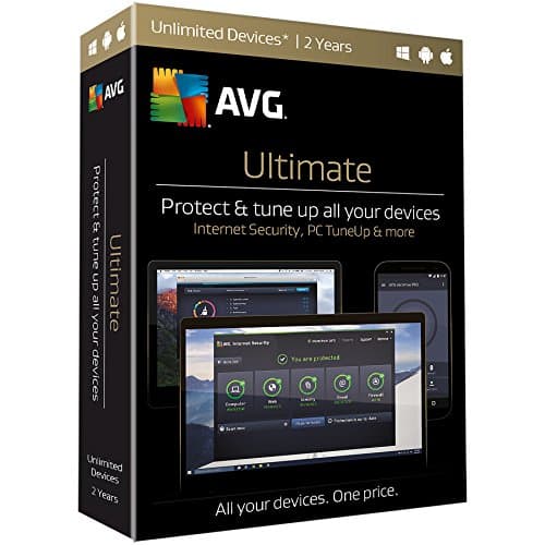 AVG Ultimate 2017, Unlimited Devices, 2 Years