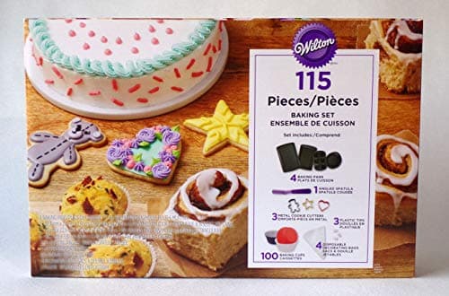 Wilton 115 Pieces Baking Set ( Be The First To Use The New 115 Bakeware Set )