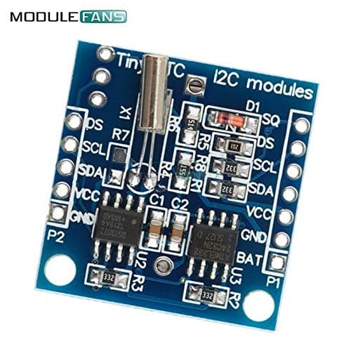 2PCS I2C IIC RTC DS1307 AT24C32 Real Time Clock Module for Arduino 51 AVR ARM PIC for Arduino UNO Without Battery
