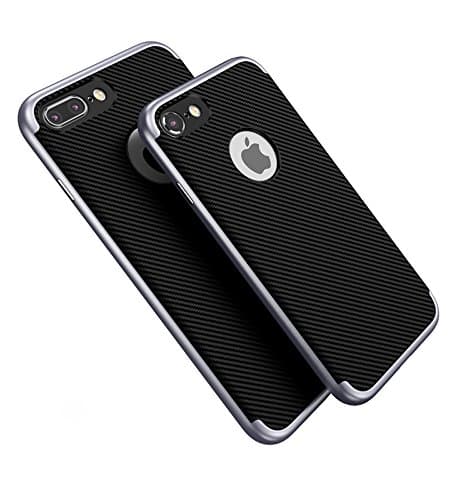 iPhone 7 Case, Acewin Premium Bumper Case Ultra Thin Slim Fit Dual Layer Protective Cover for Apple iPhone 7 (Gray)