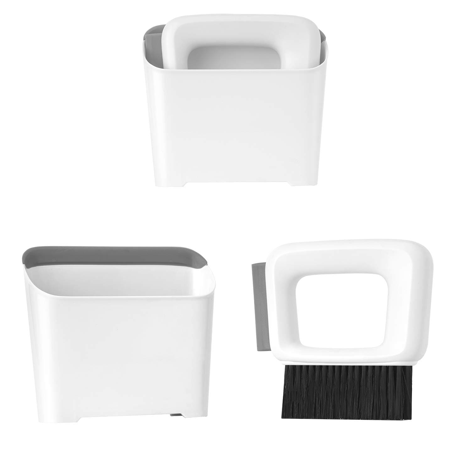 Dustpan and Brush Set Desk Brush, Multi-Purpose, Hand Held for Kitchens, Craft Rooms and Cars