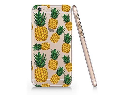 Pineapples Pattern Slim Iphone 6 Plus- 6S Plus Case, Clear Iphone 6 Plus- 6S Plus Case Plastic Hard Case Unique Design-Quindyshop (AM605)