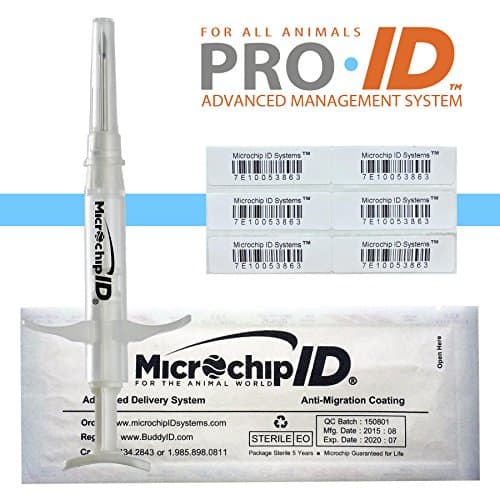 Pro ID Pet Microchip Kit 25 Pack (25 Microchips)125 KhZ
