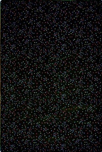 Joy Carpets - Neon Lights Collection - Starry Night 6' x 9'