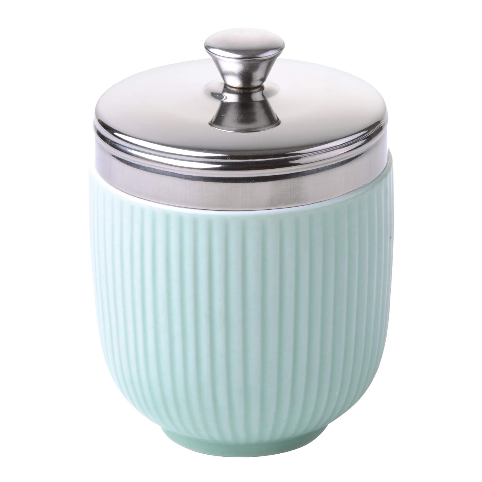DRH Celadon Green Fluted Egg Coddler