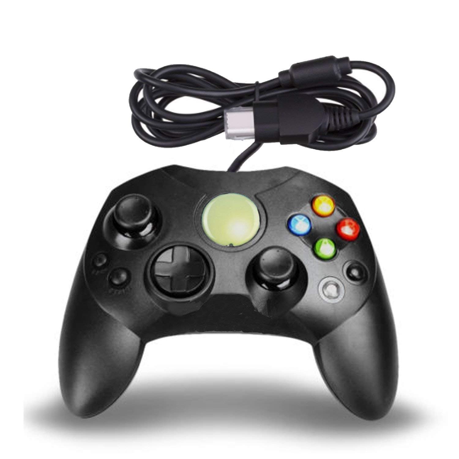Mekela Classic wired Controller Gamepad for Xbox S-Type (Black4)