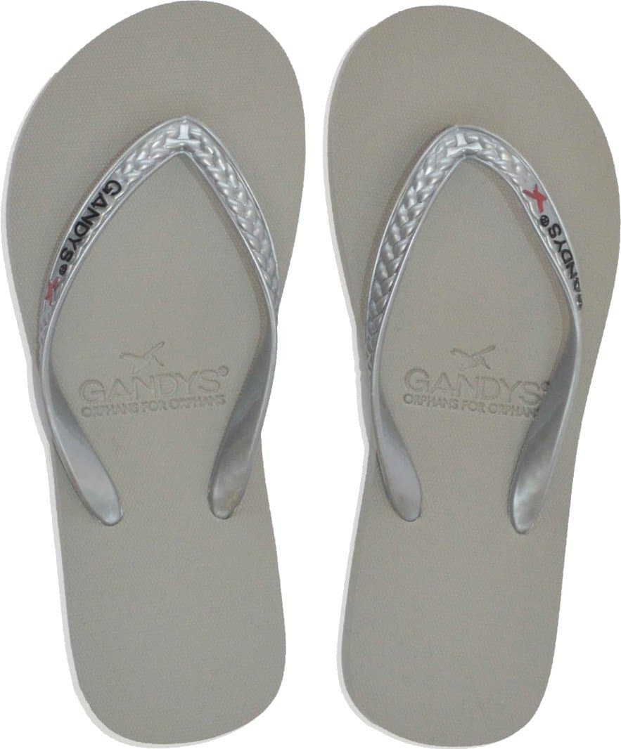 Gandys Womens Assorted Prints Thong Flip Flops