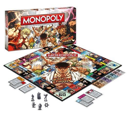 Street Fighter Special Edition Monopoly