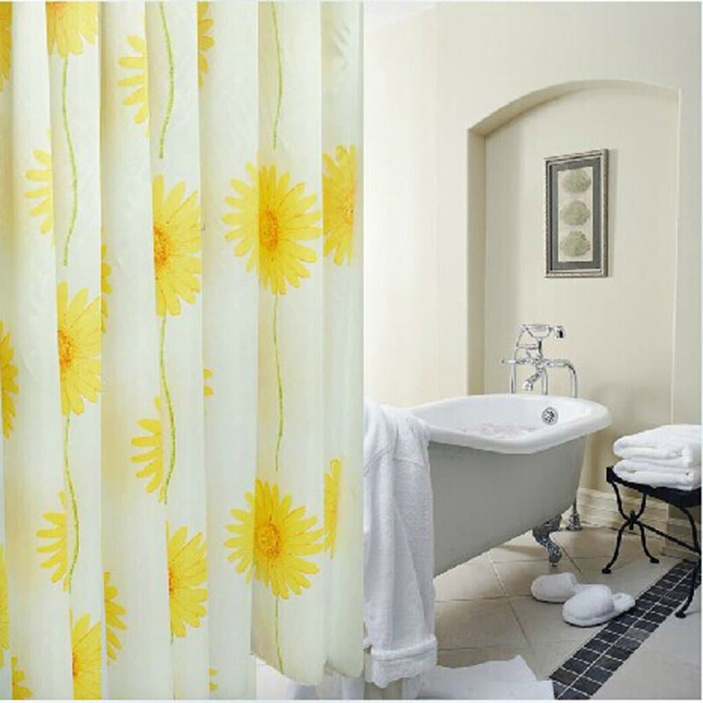 ZHDC® Shower curtains, waterproof Mildew cut off Polyester material Shower curtains 180x200cm, 240x200cm Environmental shower curtain ( Size : 240*200cm )