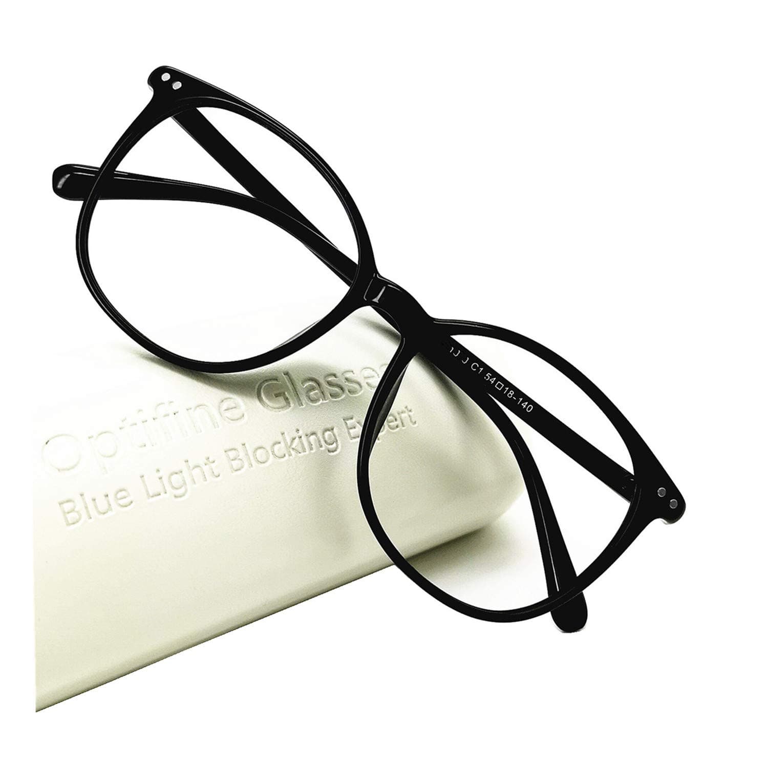 Reading Glasses Anti Blue Light Blocking Reader Oversized Frame for Women Men for Mid Big Face Anti Eyestains