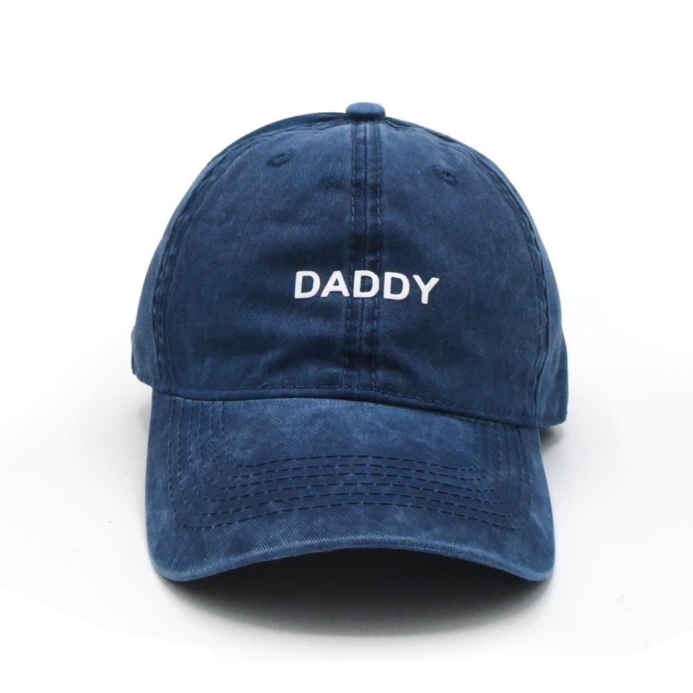 MeeTang Daddy Low Profile Baseball Cap Hat (Daddy Navy)