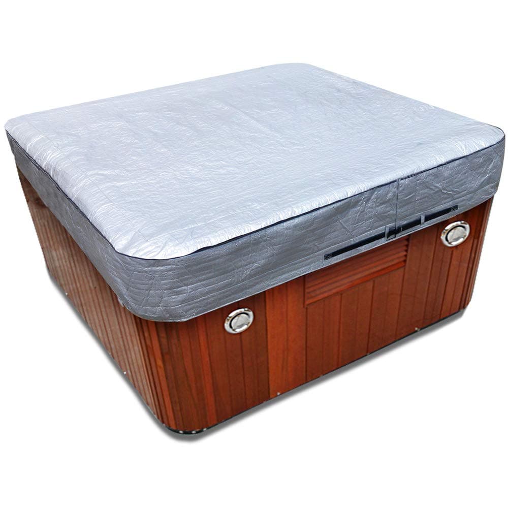 Silver Hot Tub Cover