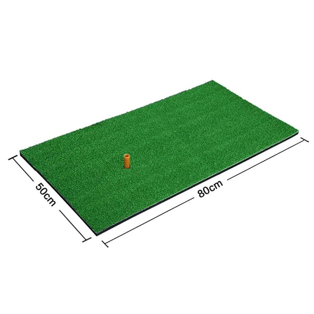 Hankyky Golf Mat | Golf Hitting Mat Attack with Practice Hitting Mat Rubber Tee Holder | Portable Driving, Chipping, Training Aids for Backyard