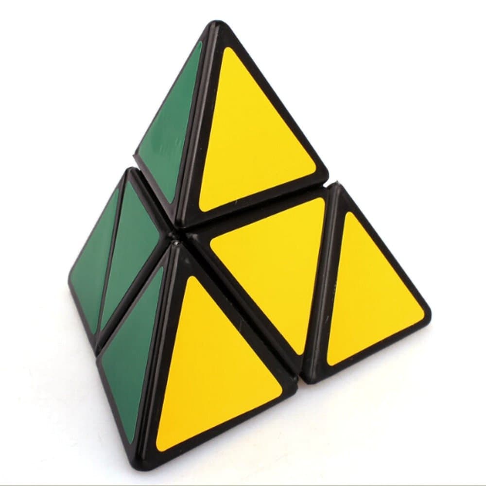 Formula MoZhi 2x2x2 Pyraminx Magic Cube Puzzles Black 88mm