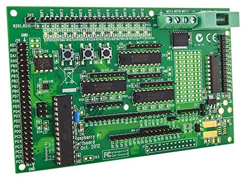 Development Boards & Evaluation Kits - MCU/MPU/DSC/DSP/FPGA Development Kits - ASSEMBLED GERTBOARD FOR RASPBERRY PI - GERTBOARD