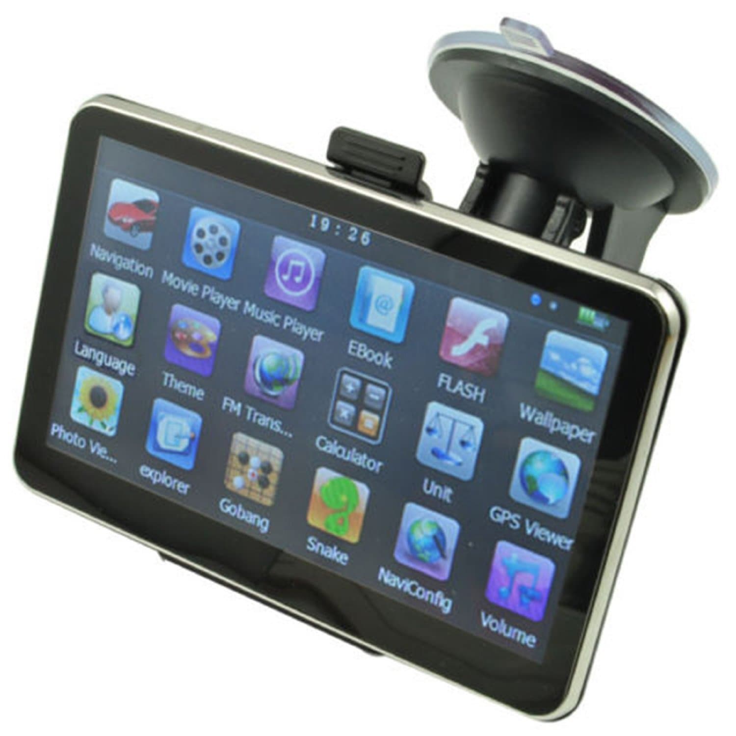 Globle US 5" Car GPS Navigation Sat Nav Built-in 4GB 64MB RAM WinCE 6.0 FM Mp3 MP4 --US gap