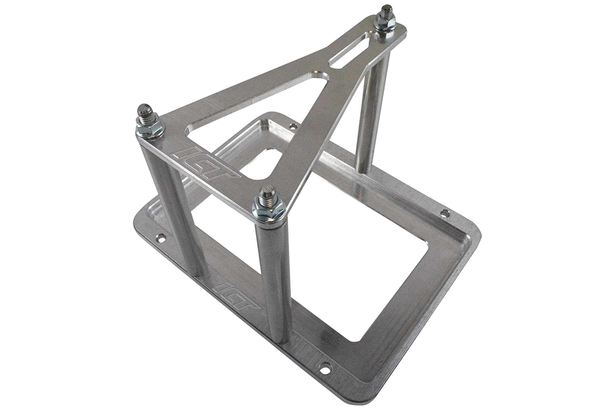 ICT BilletUniversal Billet Battery Tray Hold Down Trunk Relocation Box Optima Race Racing Mount Red Yellow Blue Top 34 34/78 D34 D34/78 34M D34M Made in America 551181